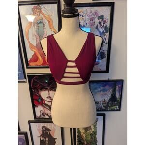 Creatures of XIX Vallonia Pole Top Sz S